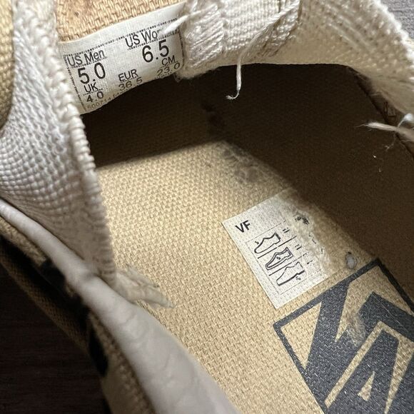 Vans Classic Slip On Cheetah Print Canvas Skate Shoes Women's Size 6.5 Men's 5 - Picture 7 of 9